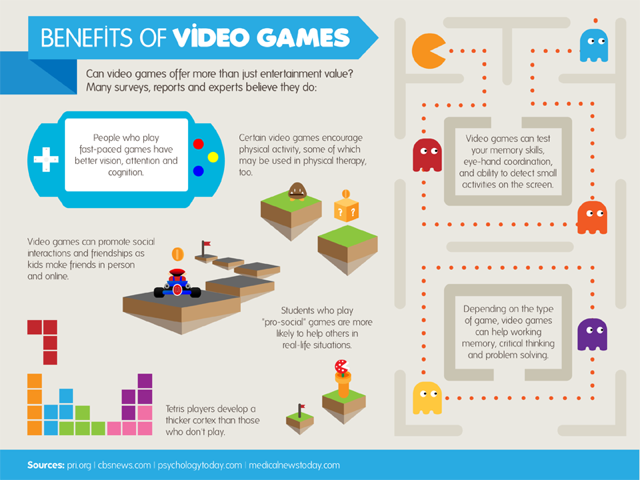 Video Games Can Benefit Your Child's Brain Development